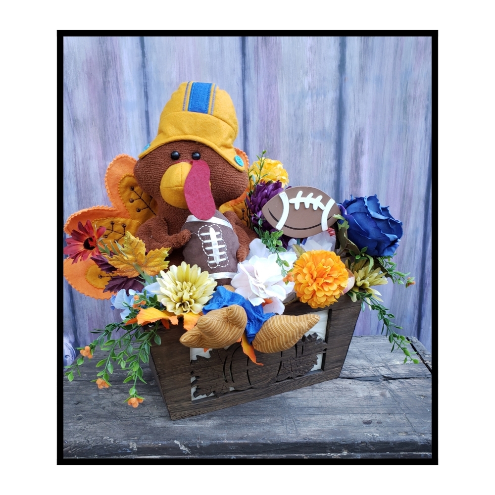 Fall Football Centerpiece - Picture 8 of 9